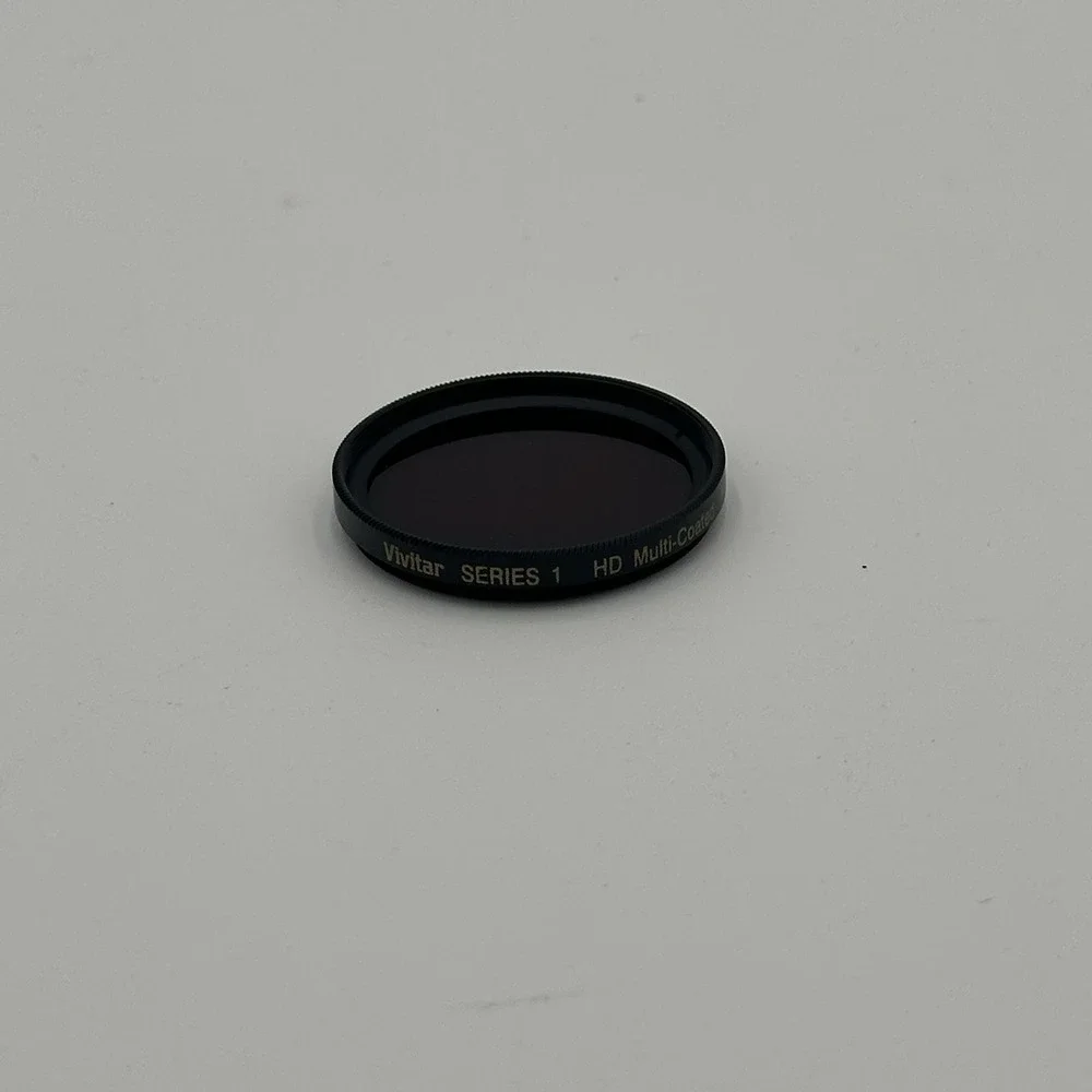 Tiffen 40.5mm Red 25 + Vivitar Series 1 UV/NDB Filters Sunny Cross & Case